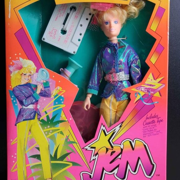 1986 Jem and the Holograms Video Doll Figure - Picture 5 of 5